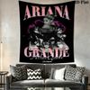 Ariana Grande Glow Wall Hanging Printed Fabric Blanket Decorative Tapestries for Bedroom Living Room Home Decor