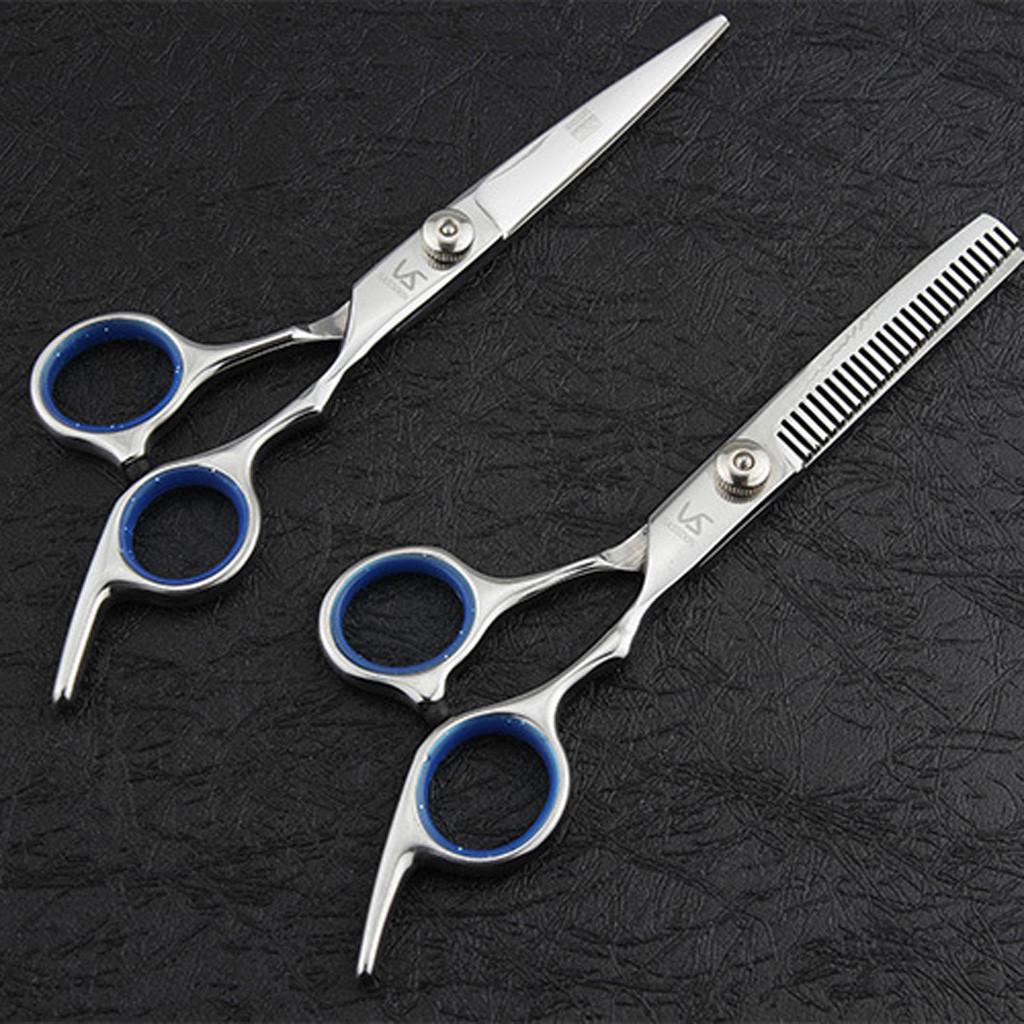  Hair Cutting Barber Shears Set Scissors Haircut Thinning Scissors