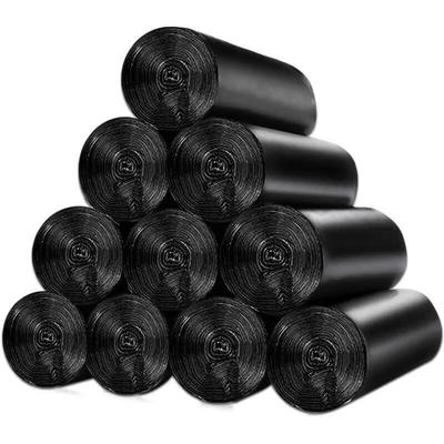 Hengdesheng Black Flat-Mouth Garbage Bags