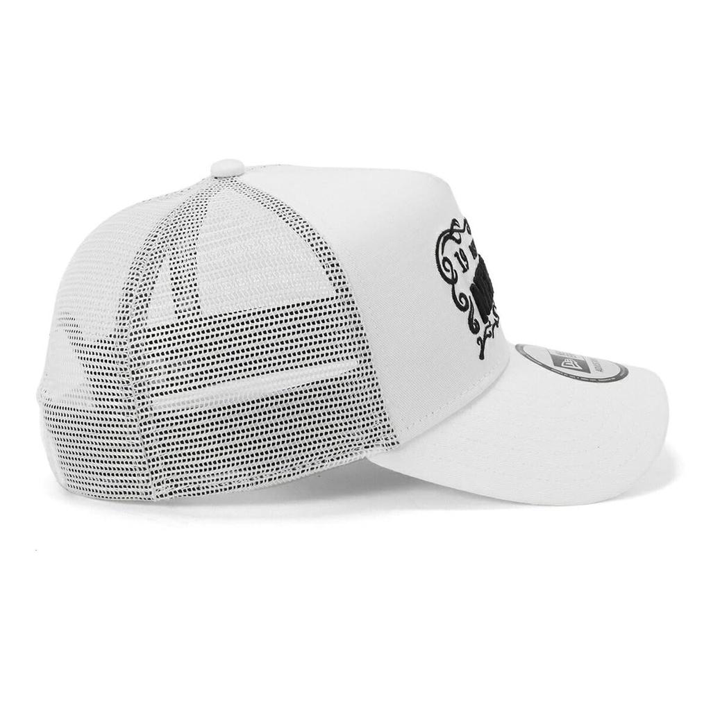 New Era Mesh Free 940AFTR FRAME NER36C4517 9FORTYA-Frame Cap, Cotton, White, Size, LOGO, White, 14388635,