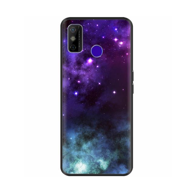 Pentru Tecno Spark 6 Go Husă pentru telefon Husa din silicon moale de desene animate pentru Tecno Spark 6 Go Spark6 Go Negru Tpu Bara de protecție drăguță de desene animate