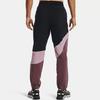 Under Armour Contrast Panel Joggers Men Bottoms Black 1366218-001