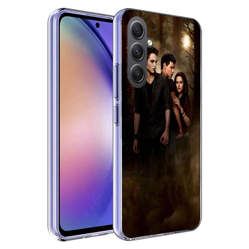 Team Edward Jacob Twilight Cover For Samsung A54 A34 A24 A14 A53 A33 A23 A13 A52S A32 A22 A12 Phone Galaxy A03 A04 A02S A42 A73