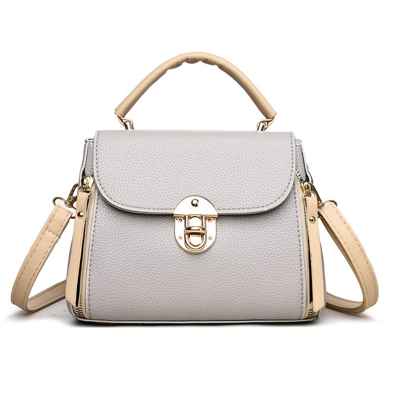 

Premium season fashion handbag small square bag синий