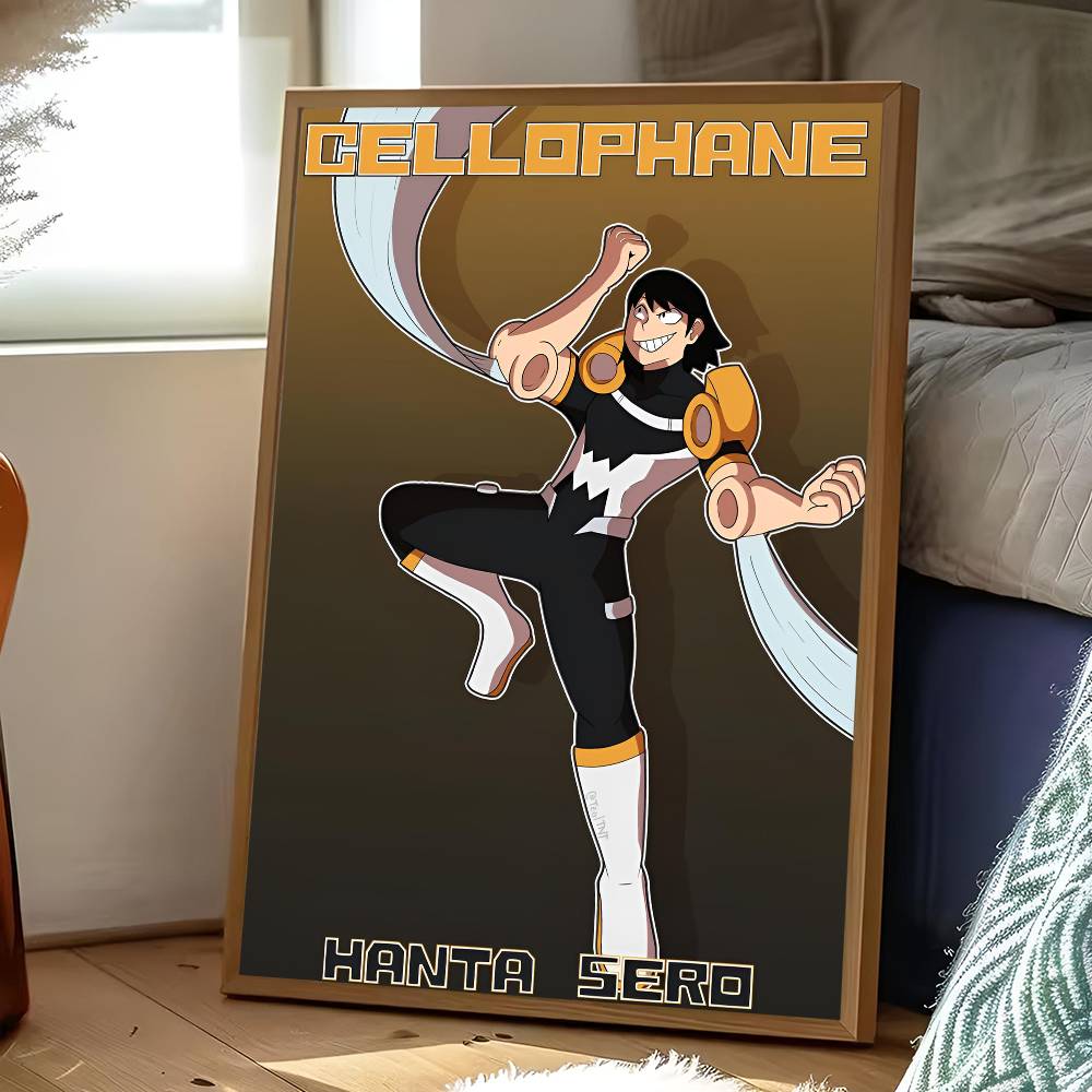 Cartoon Character Hanta Sero Poster Sticker Print Waterproof Wall Art For Living Room Bedroom Home Decor