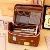1 Piece House Styling Pencil Case Soft Texture Large Capacity Cute Style Girls Student Pencil Pouch Back To School Supplies