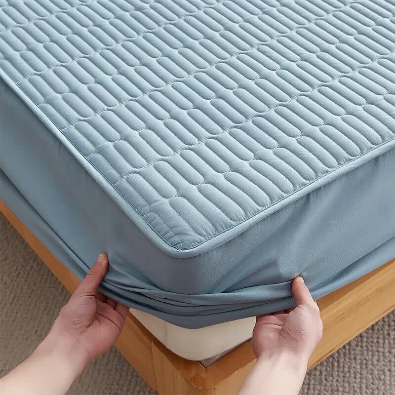 HLA Home Antibacterial Anti-Slip Fitted Sheet