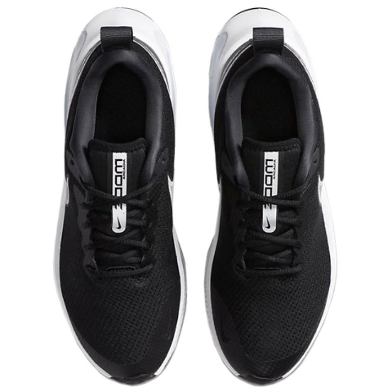 Nike Air Zoom Arcadia Breathable Low top Kids' Running Shoes Black White Sneakers CK0715-001