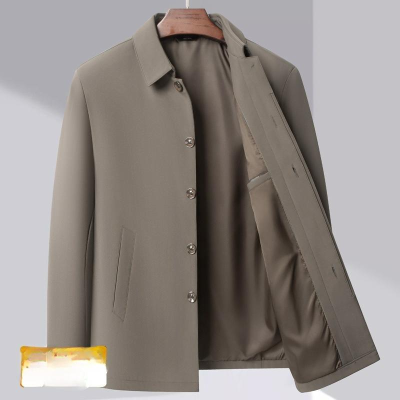 Dad Jacket Spring and Autumn Men s Autumn Tops Middle-aged Men s Jackets Clothes 195