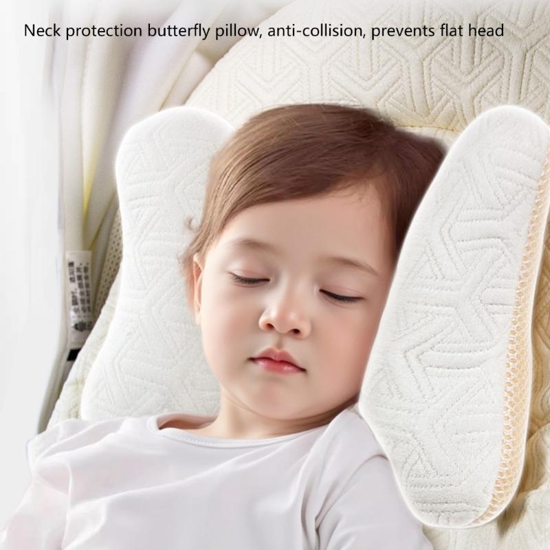 Strollers Seat Insert 5PCS Cotton Polyester Blend Double Sided Summer Winter Use Easy To Clean Secure with Pillow