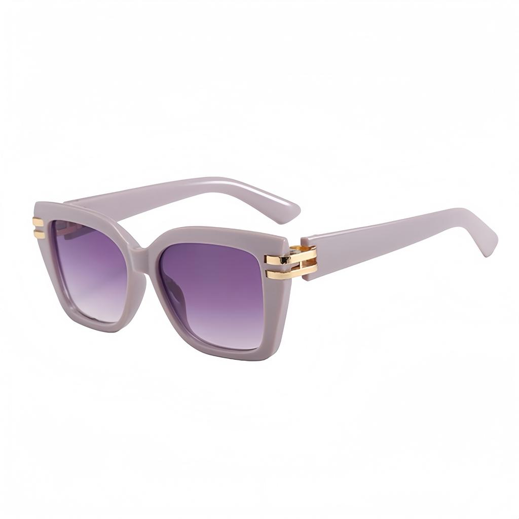 Large Frame Box Sunglasses Uv Protection Sunglasses Women'S Trendy Men'S Fashion Personality Trend
