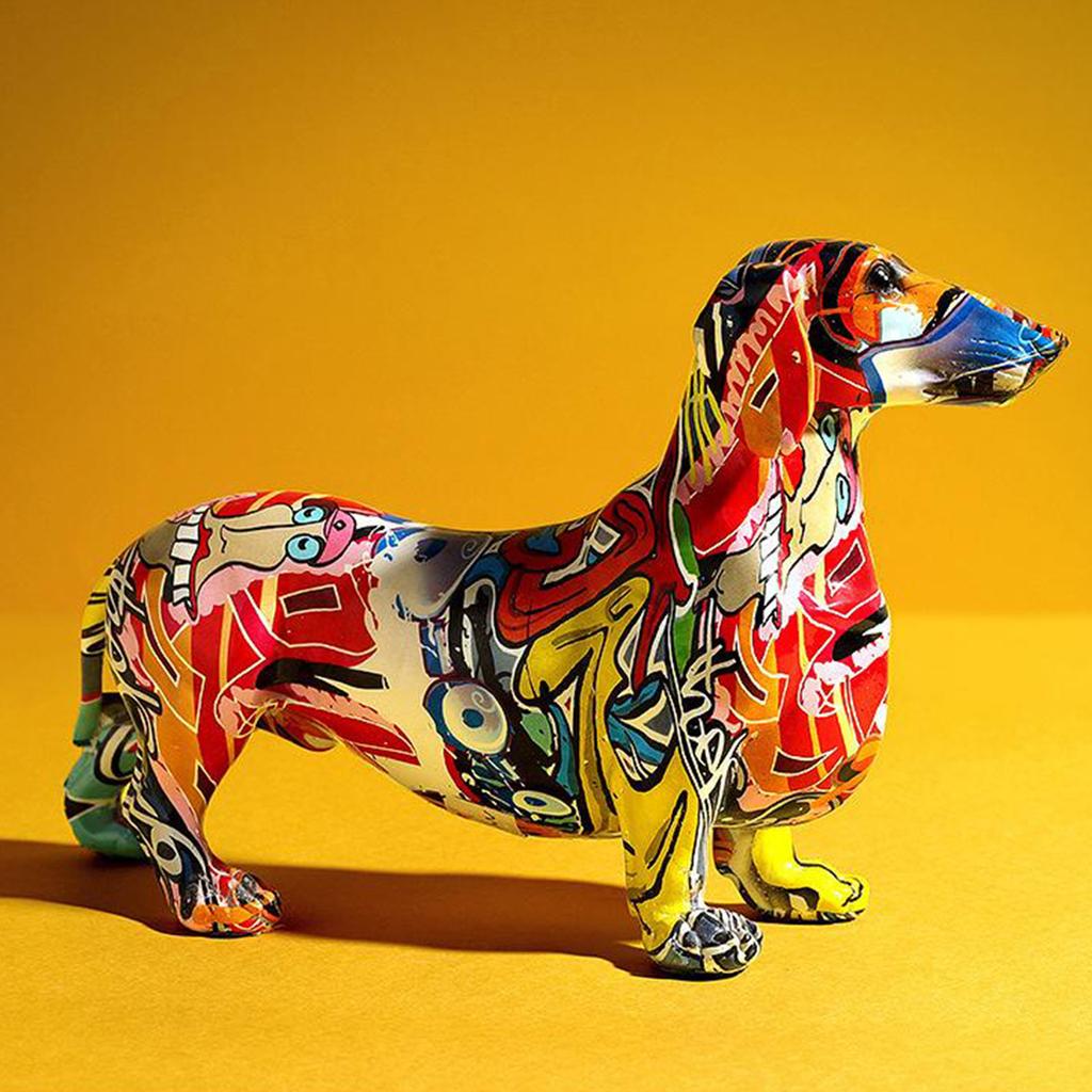 weiner dog statue