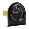40~120 Celsius Water Temp Gauge 52mm Temperature Meter With 1/8NPT Sensor 12V Auto Instrument Black Shell