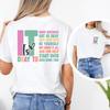 Its Okay To TShirt Motivational Unisextal Health Tee Clothing Graphic Short Sleeve Shirt Unisex Unisex Women AllSeason