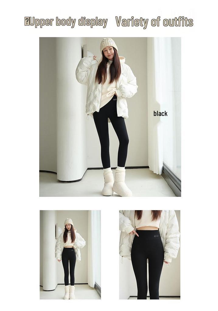 Northeast Women's Cold-Resistant Cashmere Silk Cotton Fleece-Lined Winter Base Layer Pants