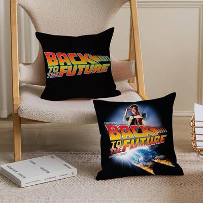 MovieS B-Back To The Future Stitch Lucky Dragon Pillow Cover Sofa Cushion Cover Home Room Decoration Children Gift