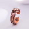 Men's Pure Copper Magnetic Cross Bracelet - Stylish & Simple Design