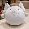 Cute Soft Round Elephant Doll Plush Toy Zoo Baby Elephant Doll Child Soothing Doll