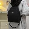 Schoolbag Backpack 1011 New Fashion Versatile Trend Travel Large Capacity Backpack Women's School Bag Crossbody One Shoulder Light Bag