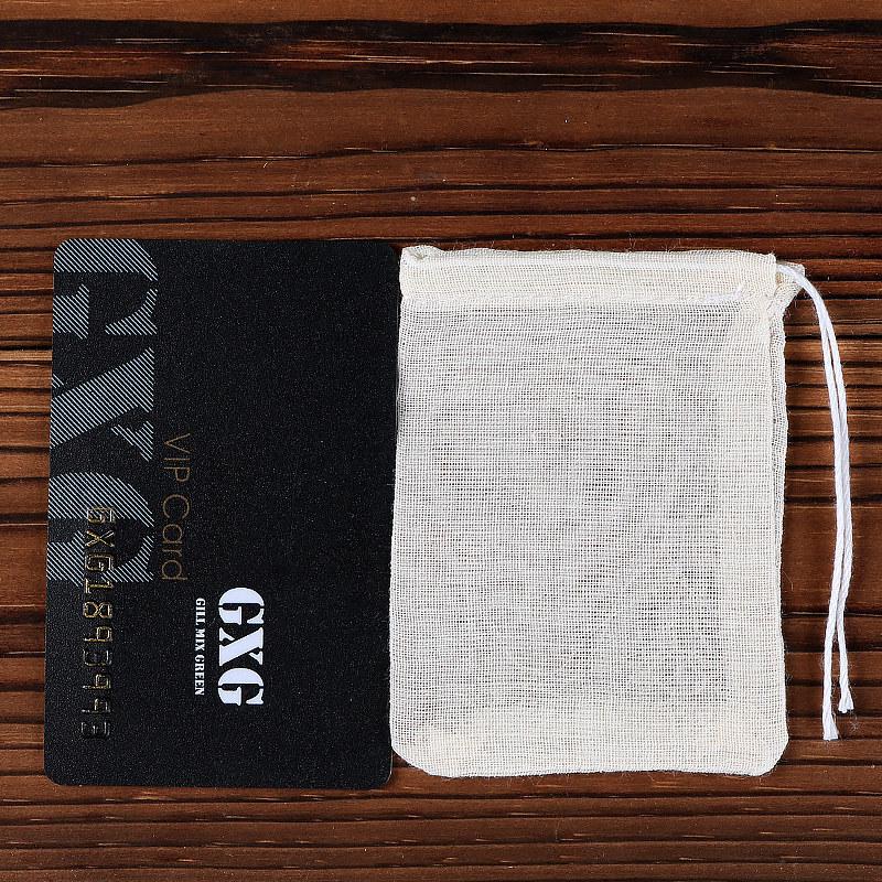 Reusable Cotton Gauze Filter Bag