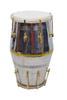 Indian Traditional Folk Musical Instrument – Steel Nut & Bolt Dholak with Cover