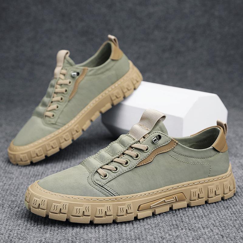 Men's Shoes Summer Breathable Umbrella Cloth Shoes Lightweight Soft Sole Casual Shoes Wear Flat Shoes