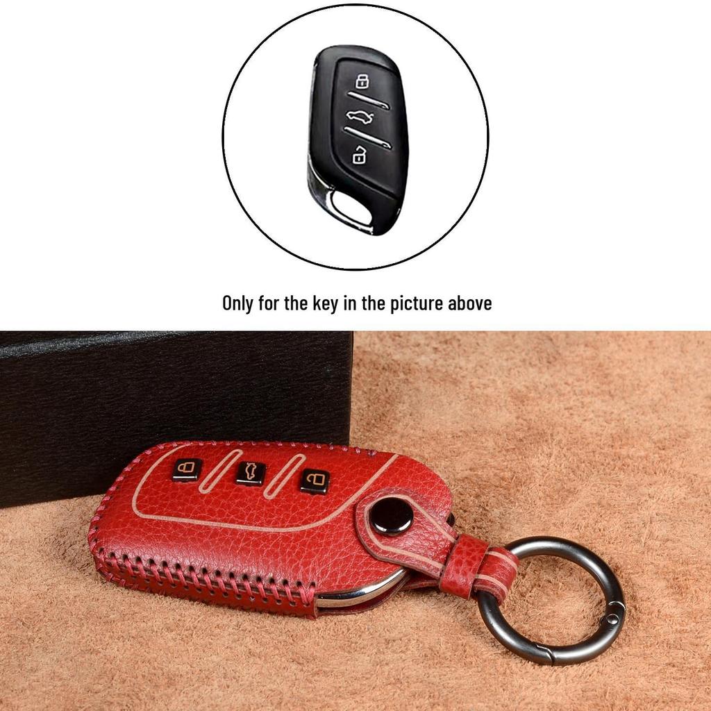 MG6, Roewe 5, MG 5, Scorpio, MG 3, ZS, HS Premium Leather Key Case - Unisex Key Shell