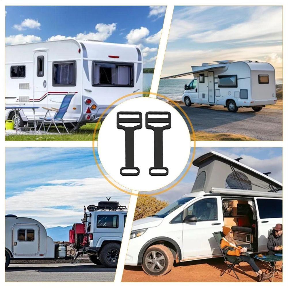 PLA Wohnmobilfenster Sicherheitsverriegelung Einzel-/Doppelloch Wohnmobilfenster Riegel Für Wohnmobilfenster Belüftung