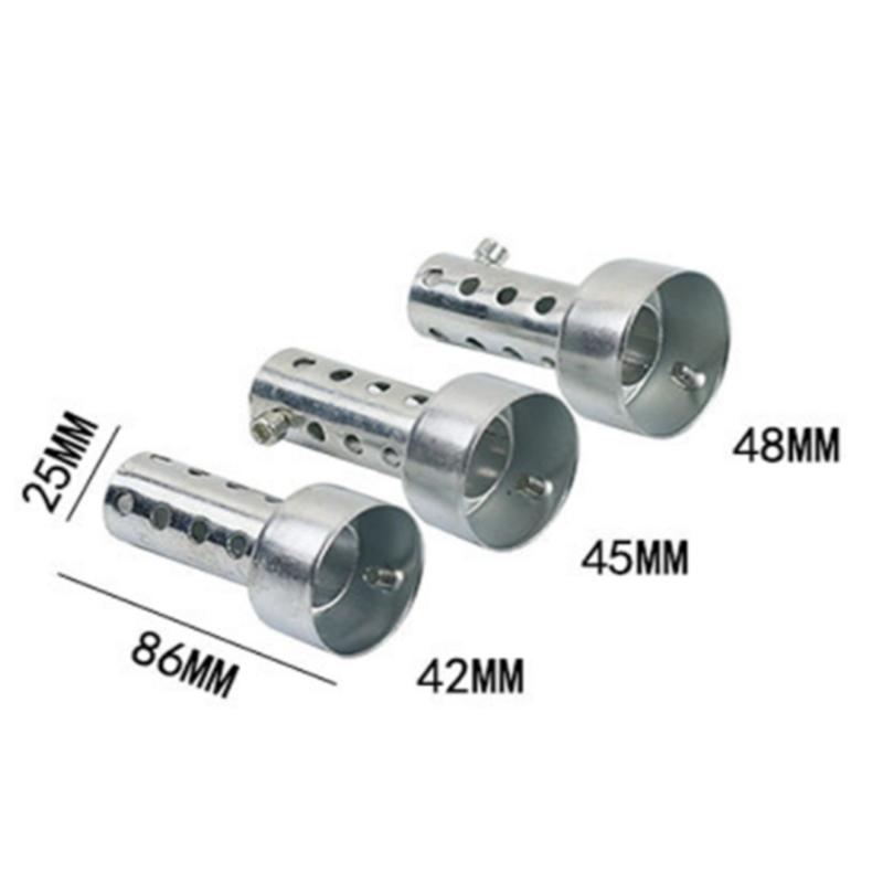 Motorcycle Exhaust Muffler DB Killer 35mm/42mm/45mm/48mm/60mm Silencer Adjustable Noise Sound Eliminator Silencer Universal