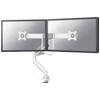 Neomounts DS75-450WH2 X2 Support De Table Pour Écran 43,2 Cm (17) - 81,3 Cm (32) Blanc Réglable En Hauteur, Inclinabl