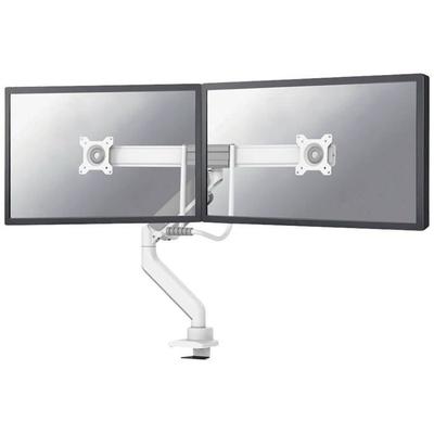 Neomounts Uchwyt stołowy na monitor DS75-450WH2 2 Monitory(s) 43,2 cm (17) - 32" (32) biały z regulacją wysokości, i
