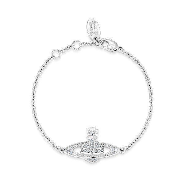 Vivienne Westwood Mini Bransoletka Łańcuszkowa Bath Relief 61020051 02p116