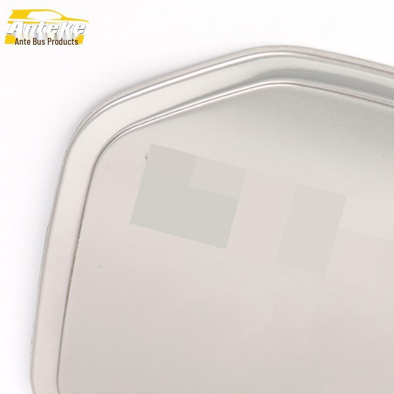 Xiali N5 Stainless Steel Fuel Tank Cap Protector Sticker - Anti-Scratch Decorative Exterior Accessory