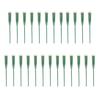25 Pcs 6 Inch/12 Inch Green Floral Water Tubes Reusable Plastic Stem Water Tubes with Silicone Caps for Flower Stem Arrangements Florist Supplies
