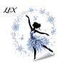 Removable Vinyl Wall Decor Christmas Ballet Girl Static Window Clings, Xmas Glass Decals, Winter Non Adhesive Residue Film Ballerina Elf Stickers for