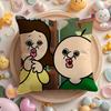 BBbangbbangs DDiary Cartoon Pillow Case Soft Plush Fabric DoubleSided Printed Cushion Cover Warm Winter Sofa Pillow Case