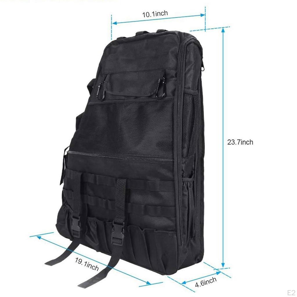 Roll Bar Storage Bag Cargo Cage Saddle for 4 Door 2007-2022 JK JL