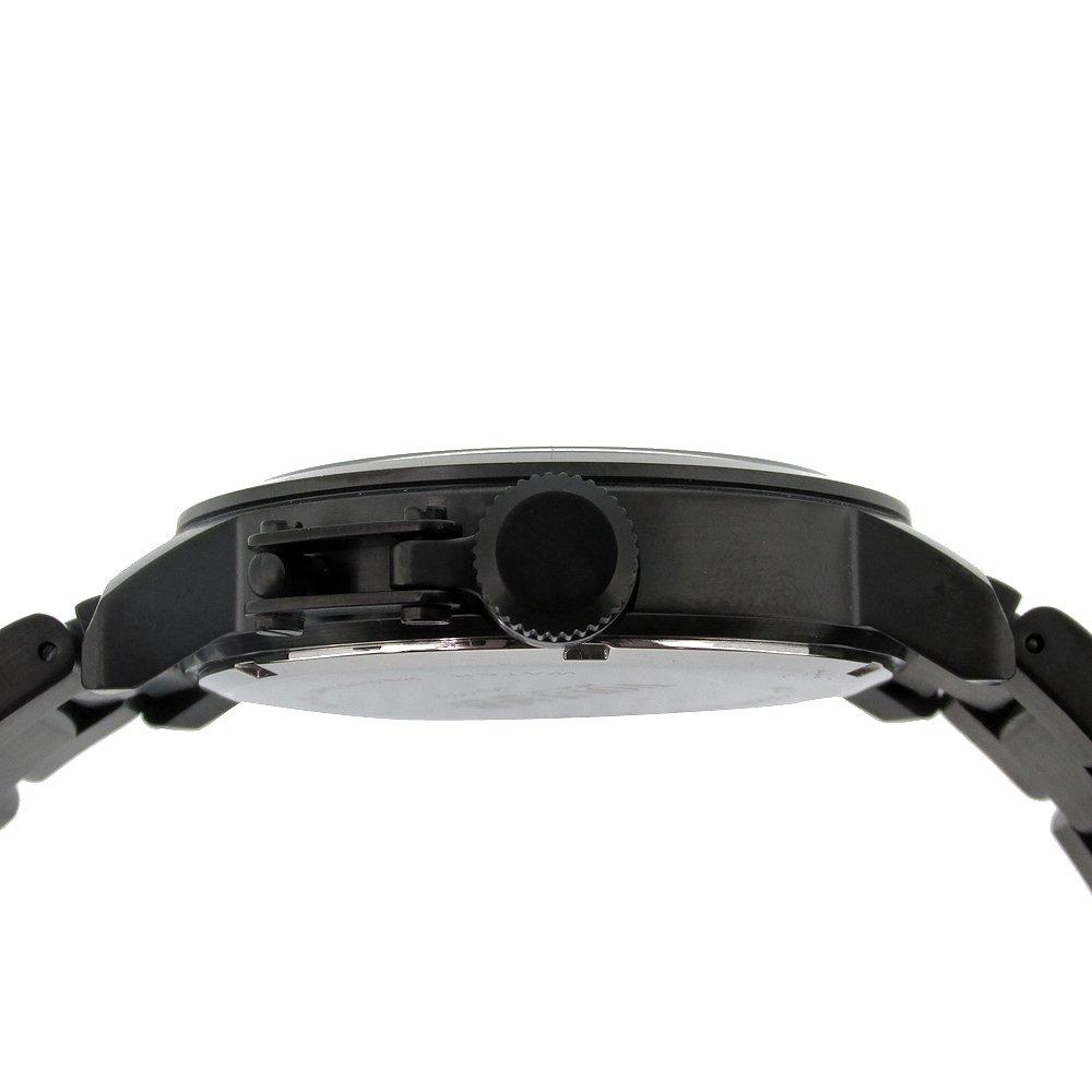 Voltage Watch SURVIVE Black Gold Skull Military Date Watch [Voltage] VO113B-02M-GD Men's