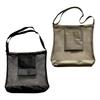 Large Mesh Mushroom Picking Bag for Outdoor Foraging 42x43cm with 45.7" Strap Foldable