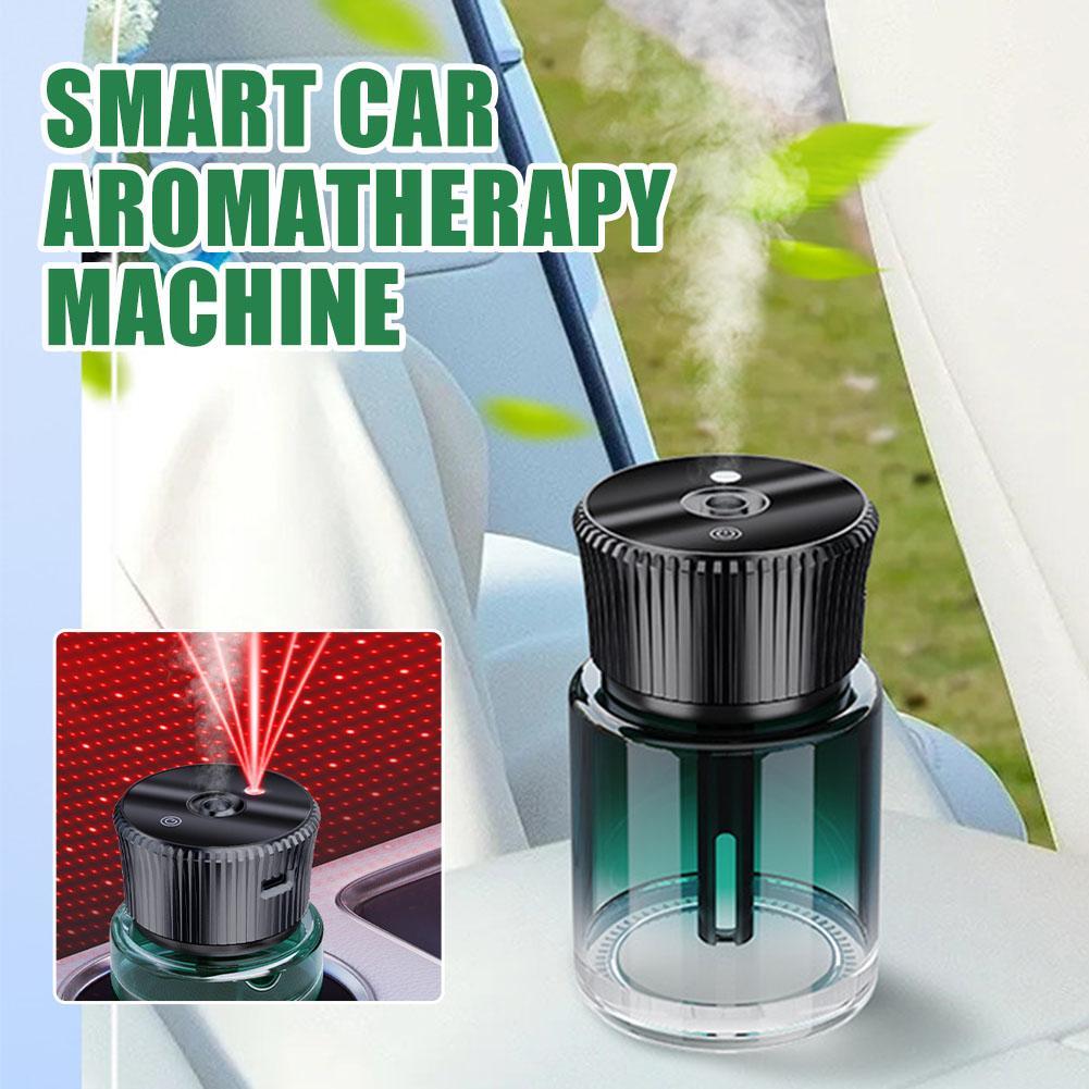 Smart Car Aromatherapy Machine Intelligent Induction Start-stop Multi-scene Fragrance Replaceable Essential Oil Capsule Fragranc