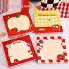 Cute Cartoon Apple Reusable Sticky Notes Pad for Students