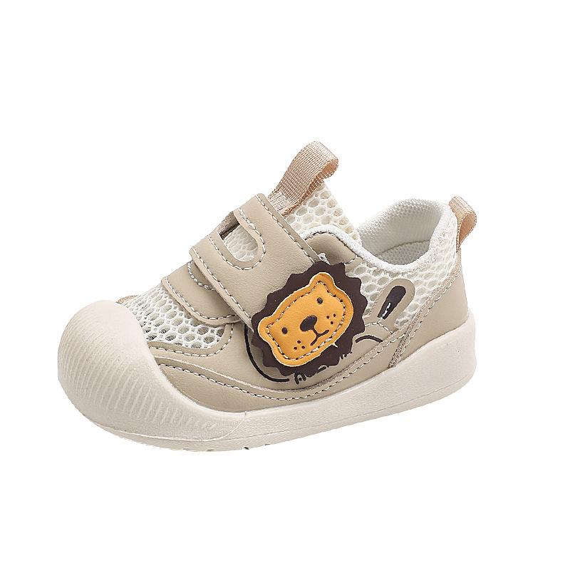 0-2 Years Old Children Boys and Girls Casual Shoes Fashion Design Mesh Breathable Non-slip Unisex Prewalker Shoes First Walkers