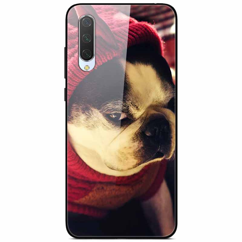 Pro pouzdra Xiaomi Mi A3 9SE 9Lite Módní tvrzené sklo Pevná zadní kryty pro pouzdra na telefon Xiaomi Mi 9 SE Bumper Fundas Coque MiA3