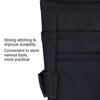 Multi Functional 600D Oxford Cloth Tool Waist Bag Multiple Pockets Black Tool Pouch Tool Storage Bag Carpenters Work