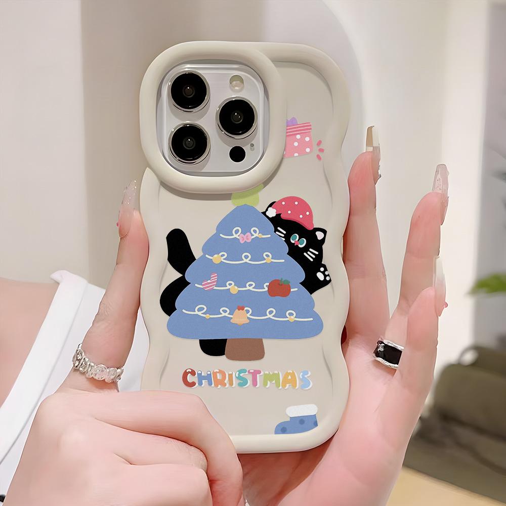 Mobile Phone Cases for iPhone 11 13 XR 15 Pro Max 12 14 Pro Max Case iPhone 16 7 Plus 8 Plus XS Max 15 Plus Macaron Cartoon Cute Anti-fall Waterproof