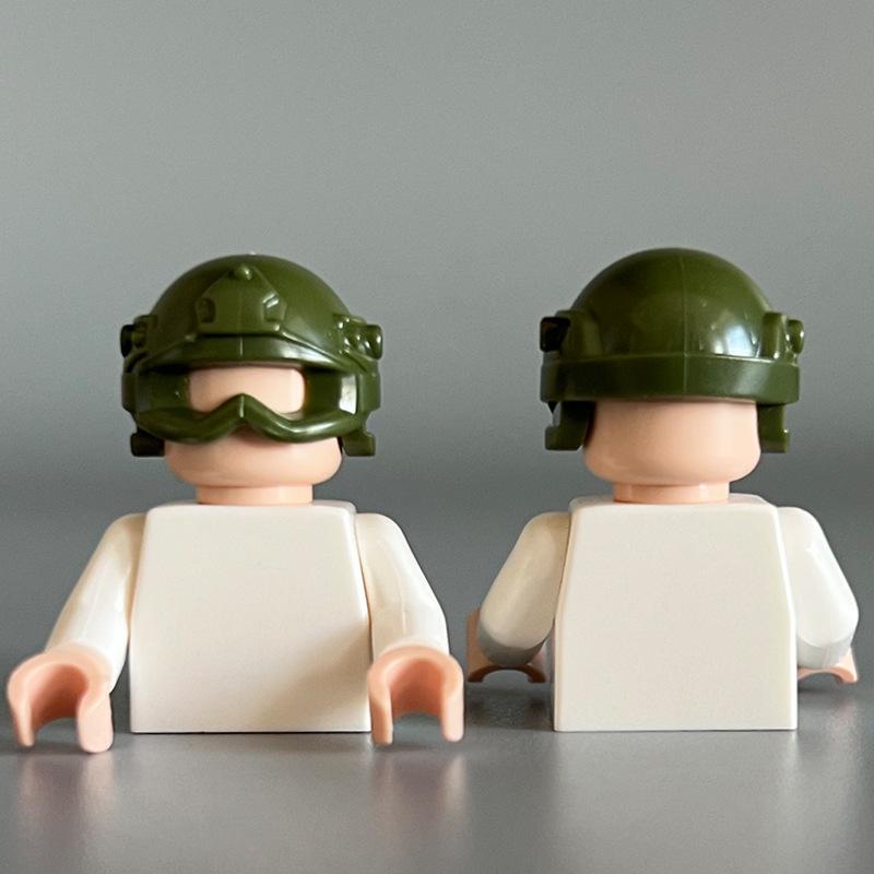 

Военный строительный блок фигурка аксессуары шлем шляпа тактический шлем маленькая собранная игрушка