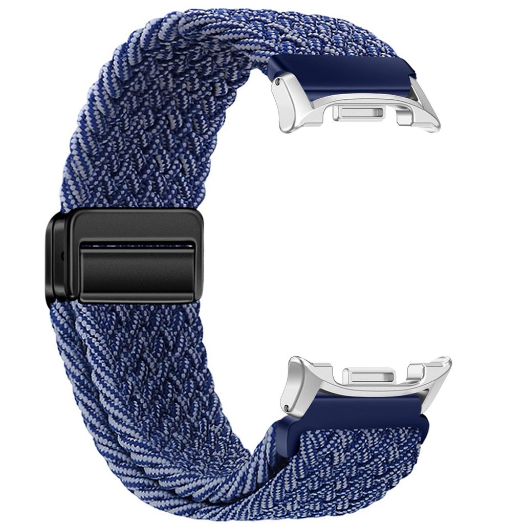 Braided Nylon Band for Samsung Galaxy Watch 8/8 Classic 46mm Magnetic Buckle for Galaxy Ultra 2025/7 47mm Colorful Sport Strap