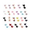 2 Pieces Butterfly Hair Clips Curly Straight Hair Versatile Braids Hair Accessories Hair Pins for Wedding Birthday Gifts Street