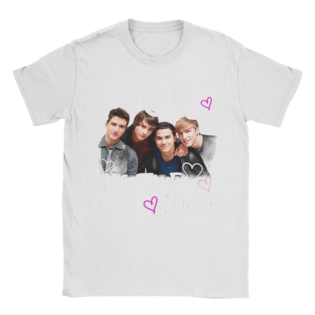 Big Time Rush Tour 2025 Nyinkomna T-shirts för Män Kvinnor Bomull T-shirt Kläder