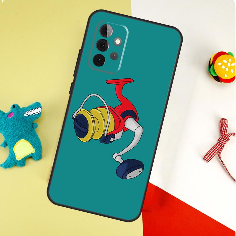 Fishing Rod Tool For Samsung Galaxy A54 A34 A14 A55 A35 A15 A53 A33 A13 A05 A06 A16 A22 A32 A52 Phone Case